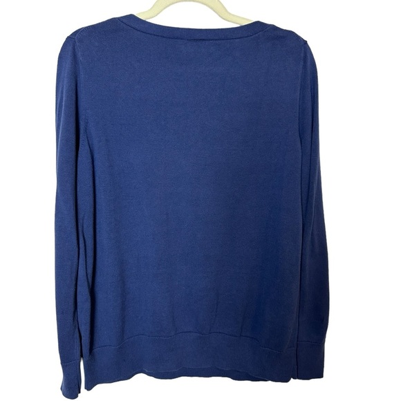 GAP Women's Blue Sweater with Multicolor 'WEEKEND' - Picture 5 of 8